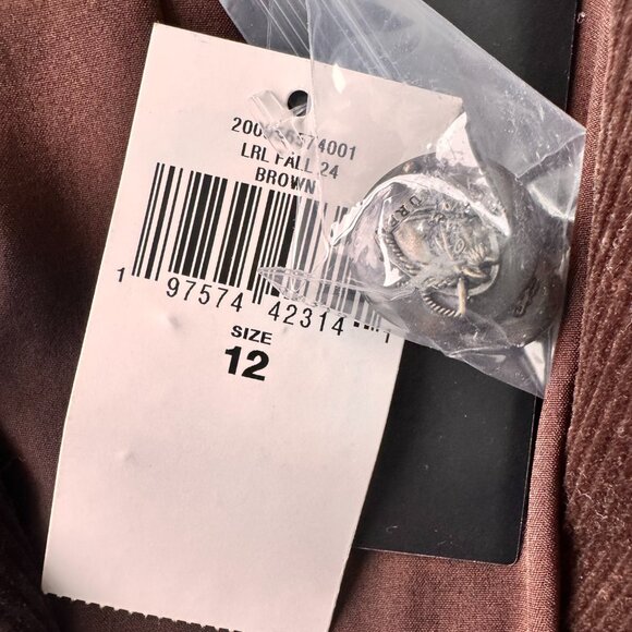 NWT Lauren Ralph Lauren Buillion Corduroy Blazer - Picture 9 of 12